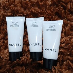 CHANEL Skincare Sample Tube in White and Black
